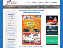 Tablet Screenshot of myseniorsaver.com